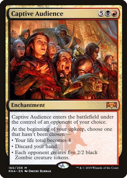 Captive Audience, Ravnica Allegiance 160