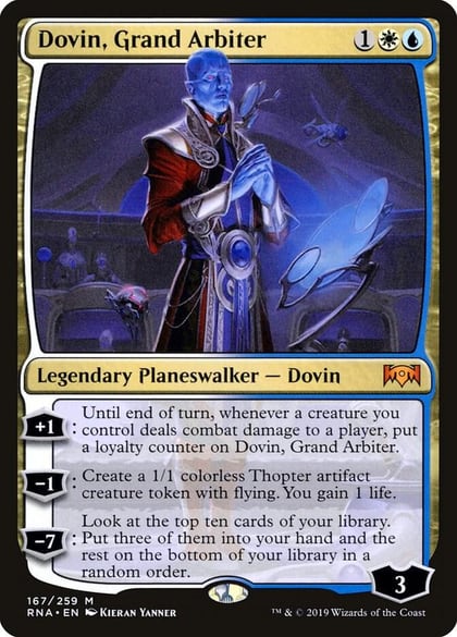 Dovin, Grand Arbiter, Ravnica Allegiance 167