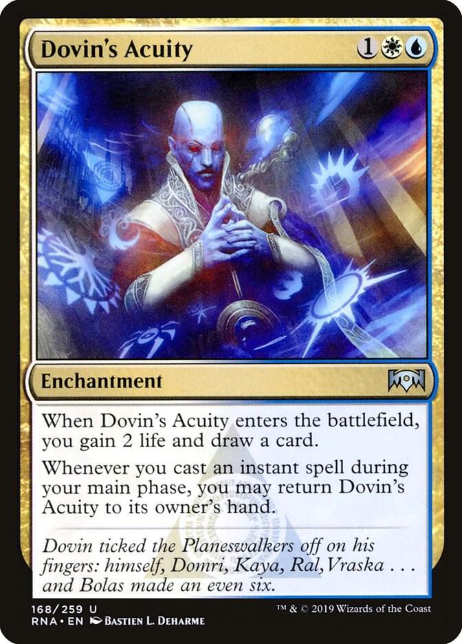 Dovin's Acuity, Ravnica Allegiance 168