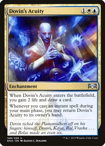 Dovin's Acuity, Ravnica Allegiance 168