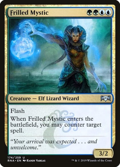 Frilled Mystic, Ravnica Allegiance 174