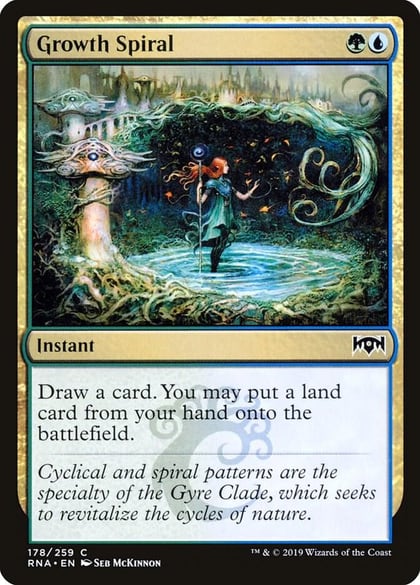 Growth Spiral, Ravnica Allegiance 178