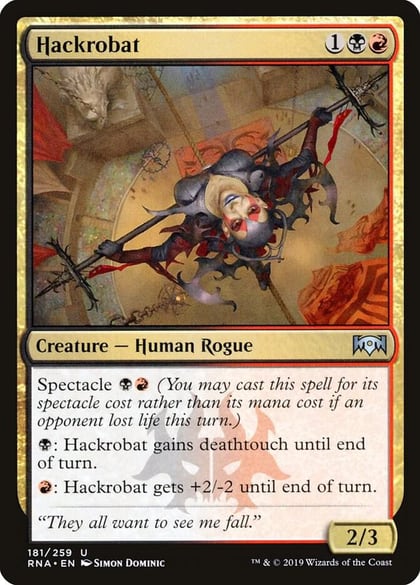 Hackrobat, Ravnica Allegiance 181