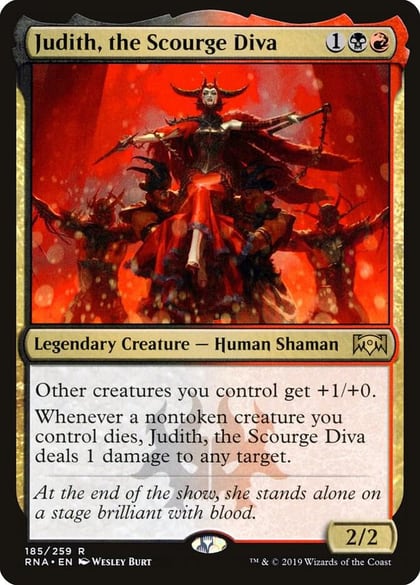 Judith, the Scourge Diva, Ravnica Allegiance 185