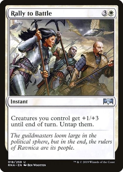 Rally to Battle, Ravnica Allegiance 18