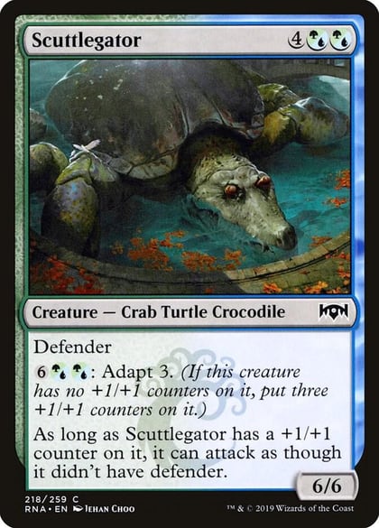 Scuttlegator, Ravnica Allegiance 218
