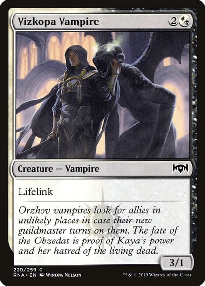 Vizkopa Vampire, Ravnica Allegiance 220