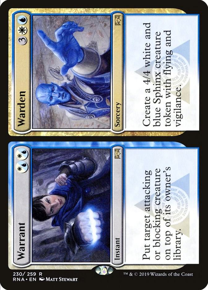 Warrant // Warden, Ravnica Allegiance 230