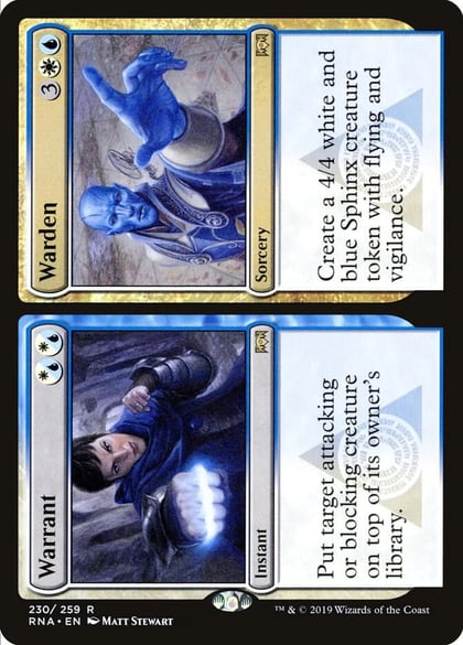 Warrant // Warden, Ravnica Allegiance 230