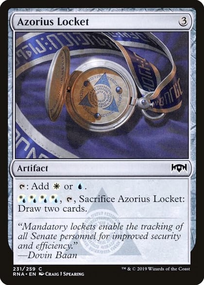 Azorius Locket, Ravnica Allegiance 231
