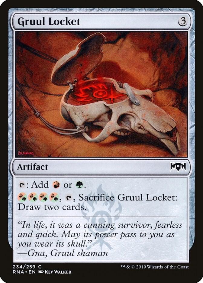 Gruul Locket, Ravnica Allegiance 234