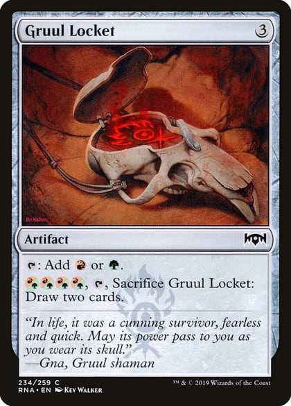 Gruul Locket, Ravnica Allegiance 234