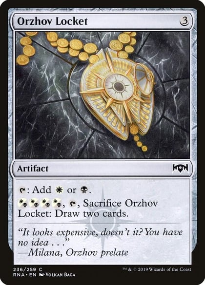 Orzhov Locket, Ravnica Allegiance 236