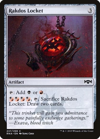 Rakdos Locket, Ravnica Allegiance 237