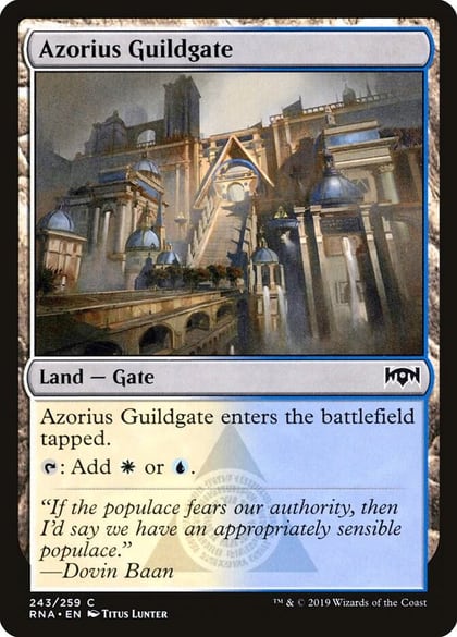 Azorius Guildgate (243), Ravnica Allegiance 243