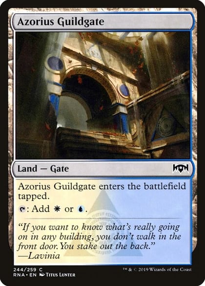 Azorius Guildgate (244), Ravnica Allegiance 244
