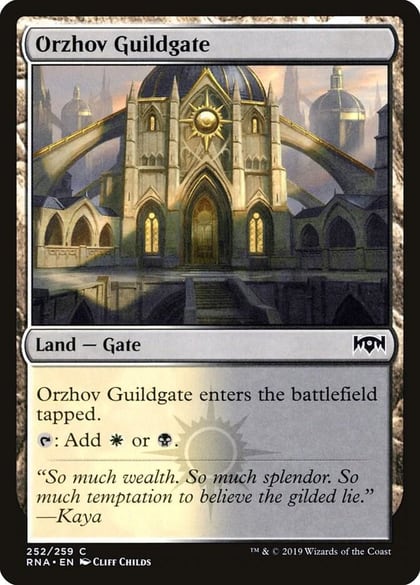 Orzhov Guildgate (252), Ravnica Allegiance 252