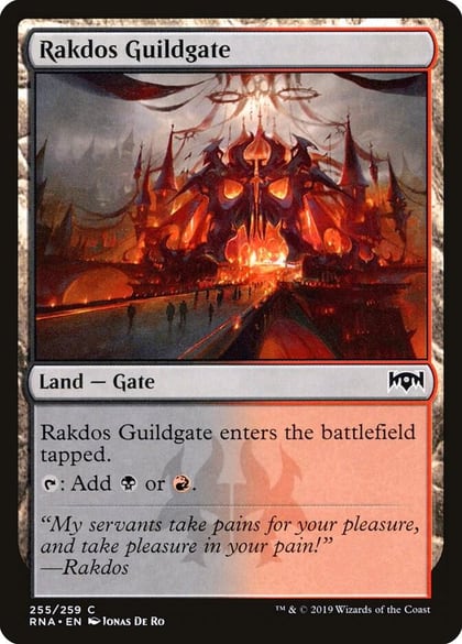 Rakdos Guildgate (255), Ravnica Allegiance 255