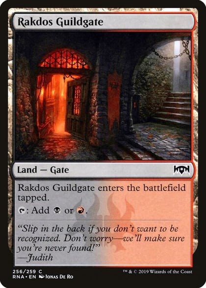 Rakdos Guildgate (256), Ravnica Allegiance 256