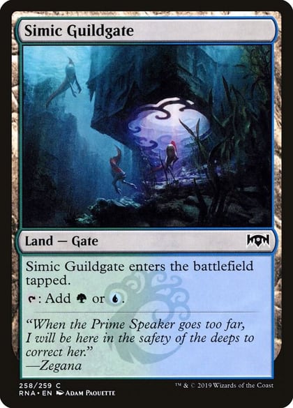 Simic Guildgate (258), Ravnica Allegiance 258
