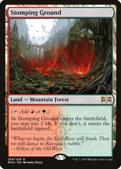 Stomping Ground, Ravnica Allegiance 259