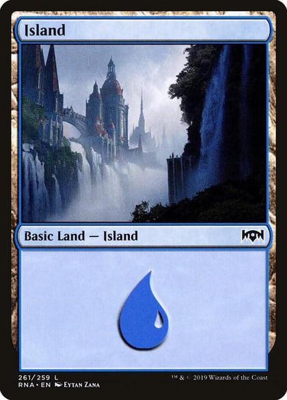 Island, Ravnica Allegiance 261
