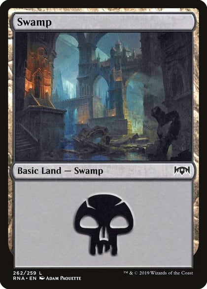 Swamp, Ravnica Allegiance 262