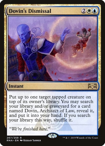 Dovin's Dismissal, Ravnica Allegiance 267
