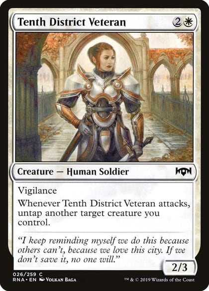 Tenth District Veteran, Ravnica Allegiance 26