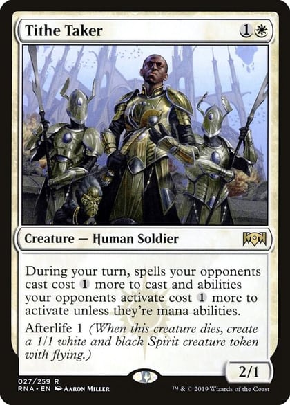 Tithe Taker, Ravnica Allegiance 27