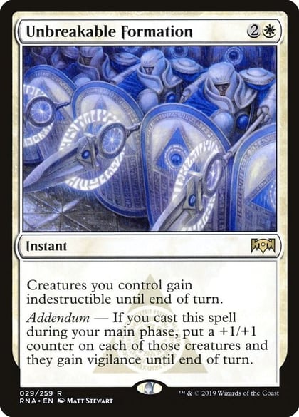 Unbreakable Formation, Ravnica Allegiance 29