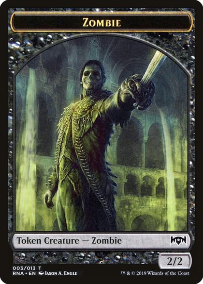 Zombie Token, Ravnica Allegiance 3