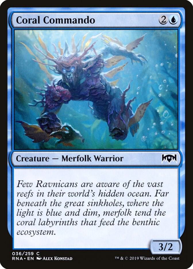 Coral Commando, Ravnica Allegiance 36