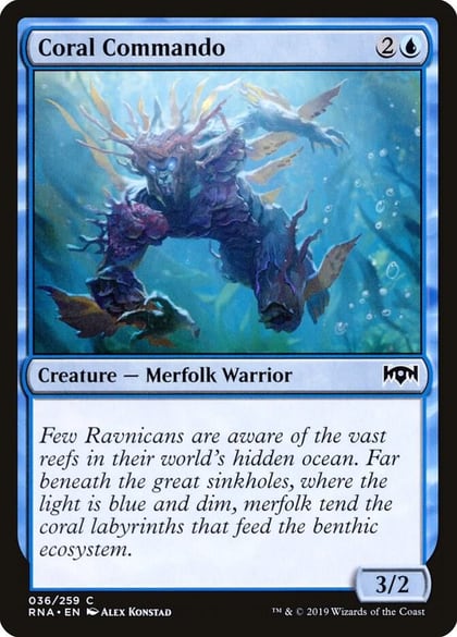 Coral Commando, Ravnica Allegiance 36