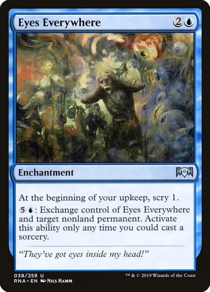 Eyes Everywhere, Ravnica Allegiance 38