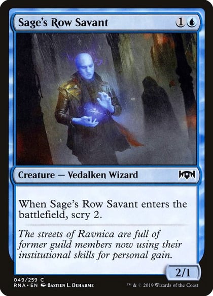 Sage's Row Savant, Ravnica Allegiance 49
