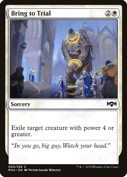 Bring to Trial, Ravnica Allegiance 5