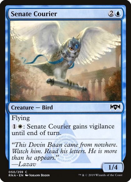 Senate Courier, Ravnica Allegiance 50