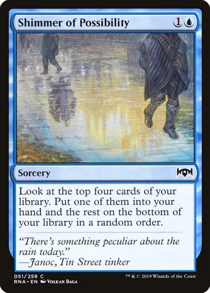 Shimmer of Possibility, Ravnica Allegiance 51
