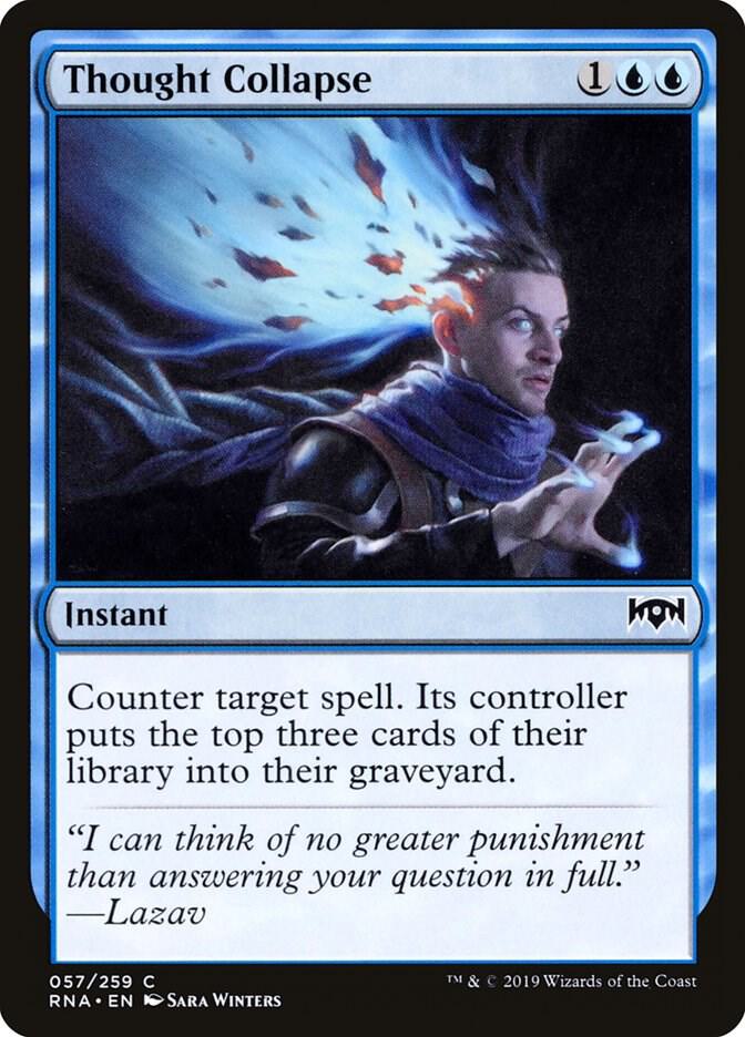 Thought Collapse, Ravnica Allegiance 57
