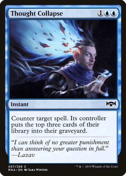 Thought Collapse, Ravnica Allegiance 57