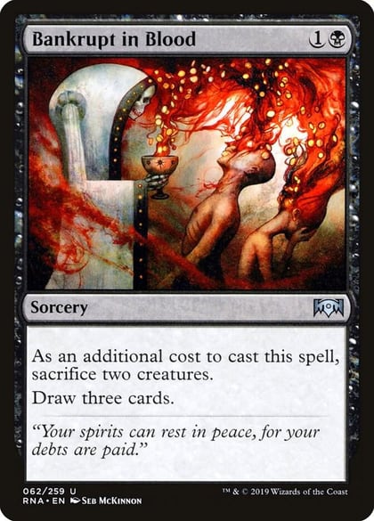 Bankrupt in Blood, Ravnica Allegiance 62
