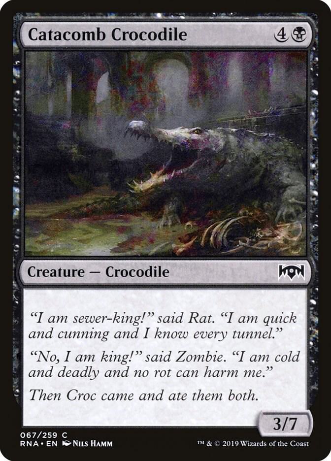 Catacomb Crocodile, Ravnica Allegiance 67