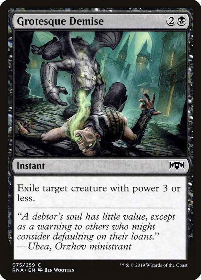 Grotesque Demise, Ravnica Allegiance 75