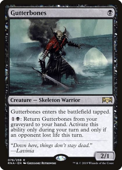 Gutterbones, Ravnica Allegiance 76