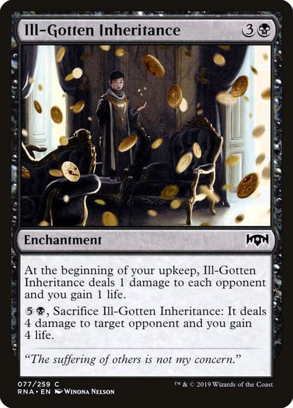 Ill-Gotten Inheritance, Ravnica Allegiance 77