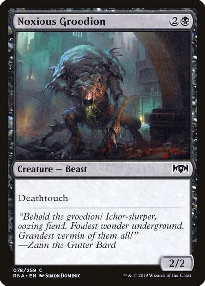 Noxious Groodion, Ravnica Allegiance 78