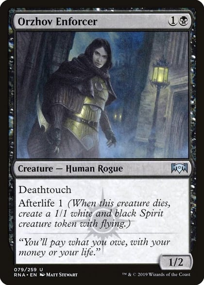 Orzhov Enforcer, Ravnica Allegiance 79