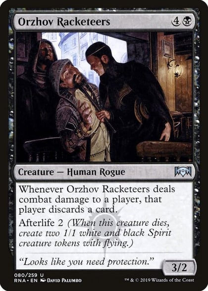 Orzhov Racketeers, Ravnica Allegiance 80