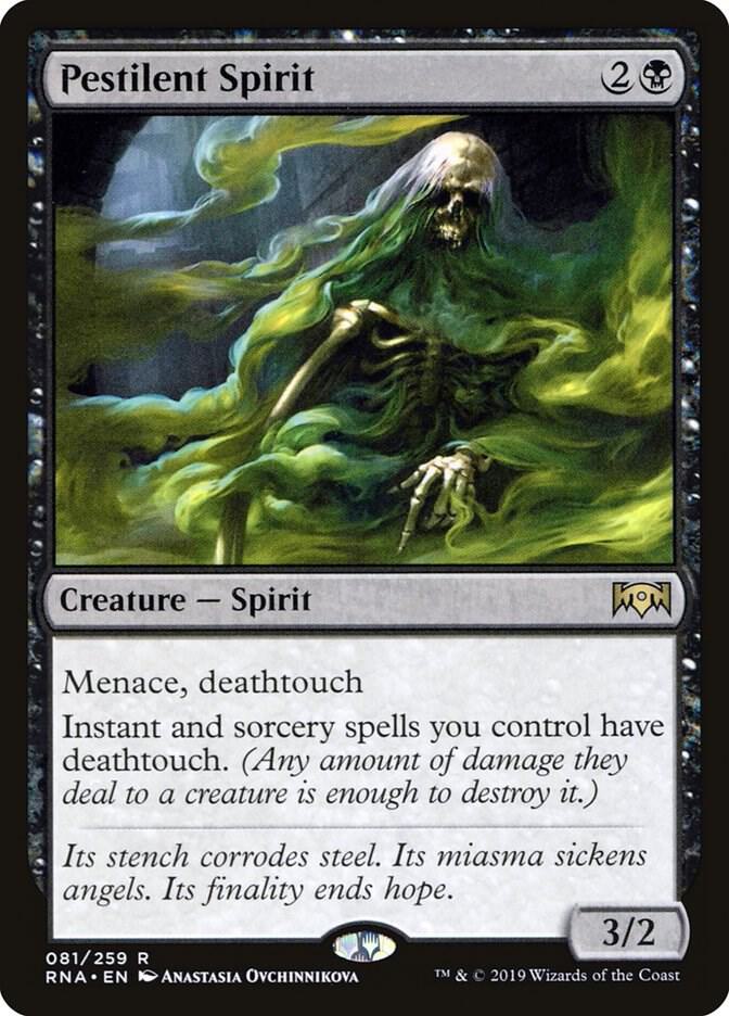 Pestilent Spirit, Ravnica Allegiance 81